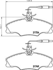 Σετ Τακάκια PAGID T5090