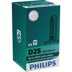 Λάμπα Philips D2S Xenon 85V 35W X-Treme Vision Gen2 150% Περισσότερο Φως μέχρι και 4800Κ 85122XV2C1