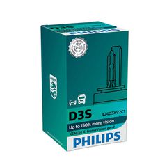 Λάμπα Philips D3S Xenon 42V 35W X-Treme Vision Gen2 150% Περισσότερο Φως μέχρι και 4800Κ 42403XV2C1
