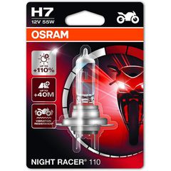 Λάμπα Osram H7 12V 55W Night Racer 110 +110% Περισσότερο Φως 64210NR1-01B