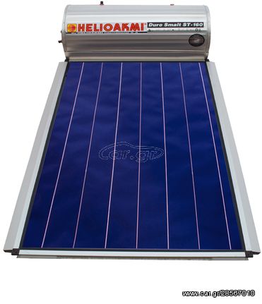 Helioakmi Megasun 120lt/2.1m² Glass Τριπλής Ενέργειας