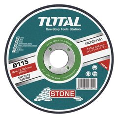 Δίσκος κοπής δομικών υλικών - πέτρας TOTAL 115 Χ 3mm ( TAC2221151 )