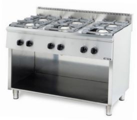 Εστία αερίου επιδαπέδια 206 ST eurochef