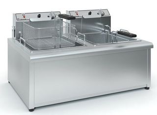 Φριτέζα ηλεκτρική ΔΙΠΛΗ 10+10LT TZF1000
