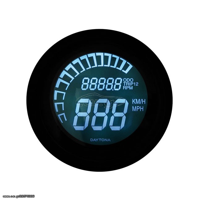 ΚΟΝΤΕΡ VELONA DIGITAL 60MM SPEEDOMETER