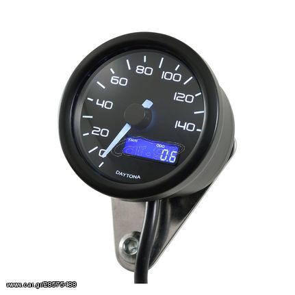 ΚΟΝΤΕΡ VELONA SPEEDOMETER KPH/MPH BLACK