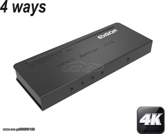 EDISION 4K HDMI SPLITTER 1X4