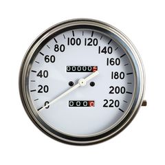 ΚΟΝΤΕΡ FL SPEEDOMETER, 36-40 WHITE FACE 2:1 MPH (A)
