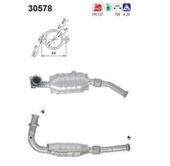 ΚΑΤΑΛΥΤΗΣ RENAULT CLIO/KANGOO 1.4-1.6cc 1997- KARALOIZOS exhaust