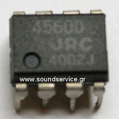 IC 4560D 8-DIP JRC NJM4560D ΠΡΟΕΝΙΣΧΥΤΗΣ STEREO NJM 4560 D