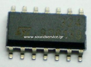 IC LM324N SMD ΟΛΟΚΛΗΡΩΜΕΝΟ ΠΡΟΕΝΙΣΧΥΣΗΣ LM 324 SMD