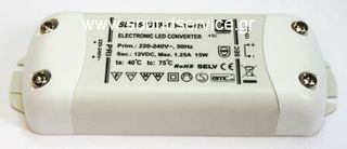 PS-12/15 ΤΡΟΦΟΔΟΤΙΚΟ 12V DC 15W 1.2A