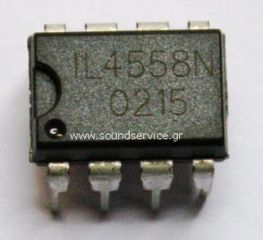 IC 4558 8-DIP ΟΛΟΚΛΗΡΩΜΕΝΟ ΟΛΟΚΛΗΡΩΜΕΝΟ ΠΡΟΕΝΙΣΧΥΤΗΣ STEREO 4558 8DIP