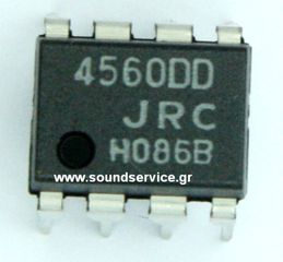 IC 4560DD 8-DIP JRC NJM4560DD ΠΡΟΕΝΙΣΧΥΤΗΣ STEREO 4560DD