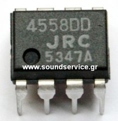 IC 4558DD 8-DIP JRC NJM4558DD ΟΛΟΚΛΗΡΩΜΕΝΟ ΠΡΟΕΝΙΣΧΥΤΗΣ STEREO 4558DD JRC