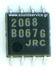 IC 2068-M SMD JRC NJM2068M ΟΛΟΚΛΗΡΩΜΕΝΟ ΠΡΟΕΝΙΣΧΥΤΗΣ STEREO 2068M