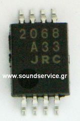 IC 2068-V MINI SMD JRC NJM2068V ΟΛΟΚΛΗΡΩΜΕΝΟ ΠΡΟΕΝΙΣΧΥΤΗΣ STEREO 2068V