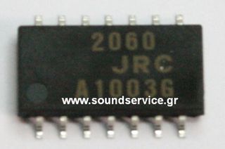 IC 2060-M SMD JRC NJM2060M ΟΛΟΚΛΗΡΩΜΕΝΟ ΠΡΟΕΝΙΣΧΥΤΗΣ STEREO 2060M