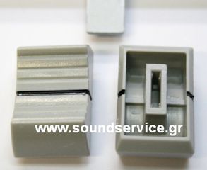 KSW15-7 ΚΟΥΜΠΙ ΣΥΡΟΜΕΝΟ ΓΚΡΙ/ΜΑΥΡΗ 24x15mm ΠΟΤΕΝΣΙΟΜΕΤΡΟ ΦΑΡΔΥ ΑΞΟΝΑ 8mm S1987S