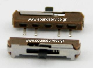 ALPS ΔΙΑΚΟΠΤΗΣ ΣΥΡΟΜΕΝΟΣ 12mm 3-ΘΕΣΕΩΝ SMD 4-ΕΠΑΦΩΝ 1-ΕΠΑΝΑΦΟΡΑΣ ΔΕΞΙΑ