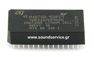 IC M48T08-100PC1 ΟΛΟΚΛΗΡΩΜΕΝΟ ΚΥΚΛΩΜΑ TIMEKEEPER RAM 100ns M48T08-100