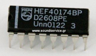IC HEF40174-BP ΟΛΟΚΛΗΡΩΜΕΝΟ ΚΥΚΛΩΜΑ HEF40174