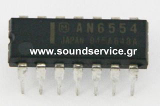IC AN6554 ΟΛΟΚΛΗΡΩΜΕΝΟ ΠΡΟΕΝΙΣΧΥΤΗΣ STEREO AN 6554