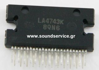 IC LA4743-K ΟΛΟΚΛΗΡΩΜΕΝΟ ΚΥΚΛΩΜΑ LA4743K
