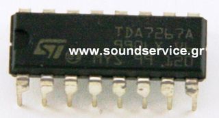 IC TDA7267A 16-DIP ΟΛΟΚΛΗΡΩΜΕΝΟ ΚΥΚΛΩΜΑ TDA7267