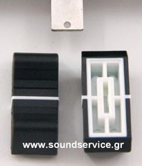 KSW11-1 ΚΟΥΜΠΙ ΣΥΡΟΜΕΝΟ ΜΑΥΡΟ/ΑΣΠΡΗ 26x11mm ΠΟΤΕΝΣΙΟΜΕΤΡΟ ΦΑΡΔΥ ΑΞΟΝΑ 8mm