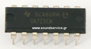 IC UA723-CN ΟΛΟΚΛΗΡΩΜΕΝΟ ΚΥΚΛΩΜΑ DIP-14 UA723CN