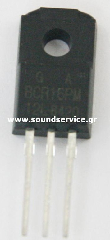 BCR16PM TRIAC ΙΣΧΥΟΣ 600V 16A