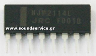 IC 2114L 8-SIP JRC NJM2114L ΠΡΟΕΝΙΣΧΥΤΗΣ STEREO 2114L