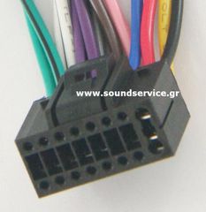JVC - KENWOOD ISO-02 ΚΑΛΩΔΙΟ CAR AUDIO ΒΥΣΜΑ 16-ΕΠΑΦΩΝ 14-ΚΑΛΩΔΙΩΝ