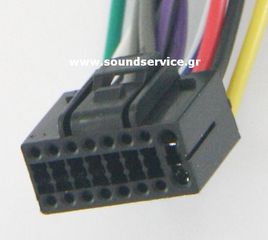 JVC - KENWOOD ISO-03 ΚΑΛΩΔΙΟ CAR AUDIO ΒΥΣΜΑ 16-ΕΠΑΦΩΝ 12-ΚΑΛΩΔΙΩΝ