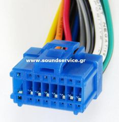 PIONEER ISO-04 ΚΑΛΩΔΙΟ CAR AUDIO ΒΥΣΜΑ 16-ΕΠΑΦΩΝ 16-ΚΑΛΩΔΙΩΝ AVIC AVHP CDE7486