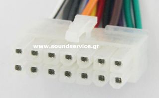 PIONEER ISO-08 ΚΑΛΩΔΙΟ CAR AUDIO ΒΥΣΜΑ 14-ΕΠΑΦΩΝ 14-ΚΑΛΩΔΙΩΝ