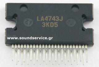 IC LA4743-J ΟΛΟΚΛΗΡΩΜΕΝΟ ΚΥΚΛΩΜΑ LA4743J