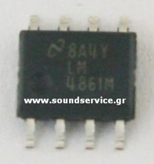 IC LM4861-M SMD ΟΛΟΚΛΗΡΩΜΕΝΟ ΠΡΟΕΝΙΣΧΥΣΗΣ ΗΧΟΥ LM4861M