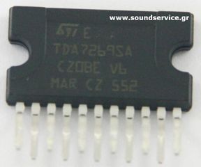 IC TDA7269SA ΟΛΟΚΛΗΡΩΜΕΝΟ ΚΥΚΛΩΜΑ TDA-7269-SA