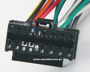 JVC - KENWOOD ISO-06 ΚΑΛΩΔΙΟ CAR AUDIO ΒΥΣΜΑ 16-ΕΠΑΦΩΝ 13-ΚΑΛΩΔΙΩΝ