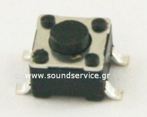 4TCS-4538 ΜΠΟΥΤΟΝ TACT SWITCH SMD 1-ΕΠΑΦΗΣ 4-PIN 4,5x4,5x3,8mm