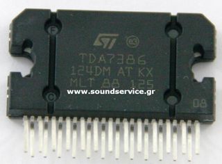 IC TDA7386 ΟΛΟΚΛΗΡΩΜΕΝΟ ΚΥΚΛΩΜΑ TDA 7386