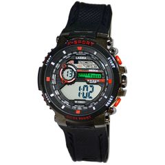 Ανδρικό Ψηφιακό Ρολόι Χειρός - Αδιάβροχο 3ΑΤΜ & Sport με Χρονόμετρο, Ξυπνητήρι, Ημερολόγιο, Φωτισμό Black Light