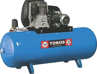 TOROS Ν5-500F-5,5T ΣΤΑΘΕΡΟΣ ΑΕΡΟΣΥΜΠΙΕΣΤΗΣ ΜΕ ΙΜΑΝΤΑ Blue series 500ltr. - 5,5Hp - 380V 602012  Toros