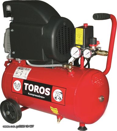 TOROS EM 50/2 ΑΕΡΟΣΥΜΠΙΕΣΤΗΣ ΜΟΝΟΜΠΛΟΚ 50ltr. - 2,0Hp 40140  Toros