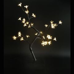 Δέντρο Κερασιά με Λουλούδια Σιλικόνης Θερμά 600-30515 Eurolamp