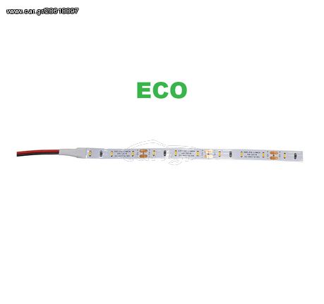 Ταινία LED 12VDC 4.8W/m 60LED/m Λευκό IP20 eco (5 TMX) 30-4411211 Adeleq