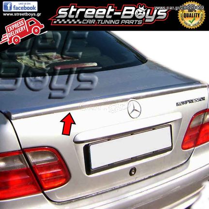 ΑΕΡΟΤΟΜΗ SPOILER MERCEDES BENZ CLK W208 C208 |  StreetBoys - Car Tuning Shop