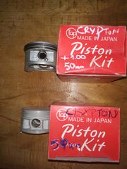 ΠΙΣΤΟΝΙ YAMAHA CRYPTON 50mm 54mm 56mm ΚΑΙΝΟΥΡΓΙΟ TOP KIT MADE IN JAPAN *MOTO LEADER PARTS*